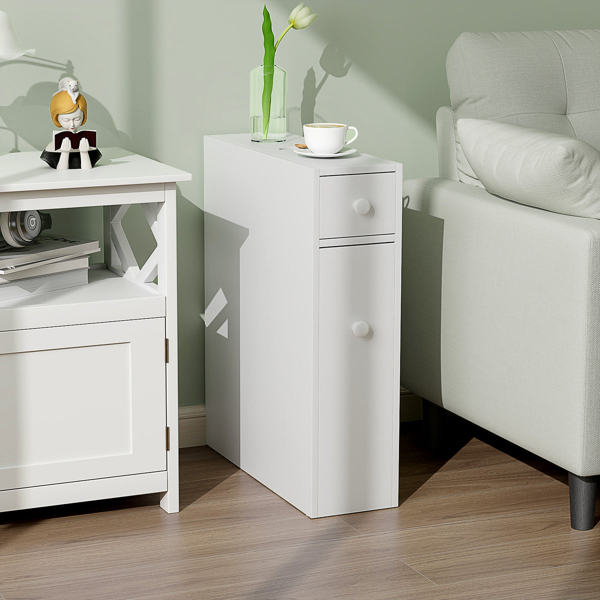 Bathroom Cabinet Space Saver Storage Organizer