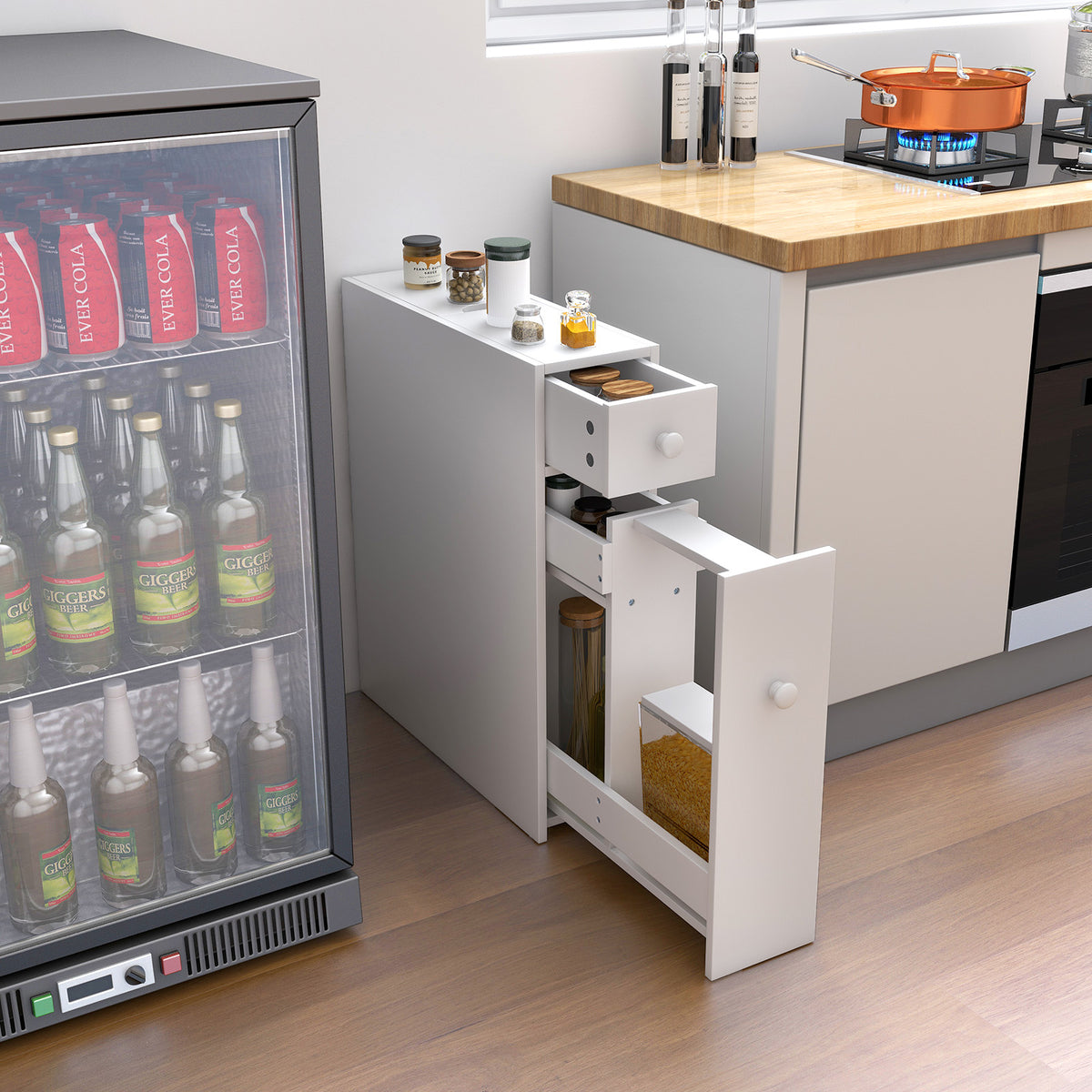 Bathroom Cabinet Space Saver Storage Organizer